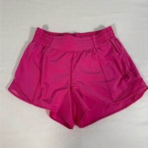 Lululemon Women's Pink Athletic Shorts size 8